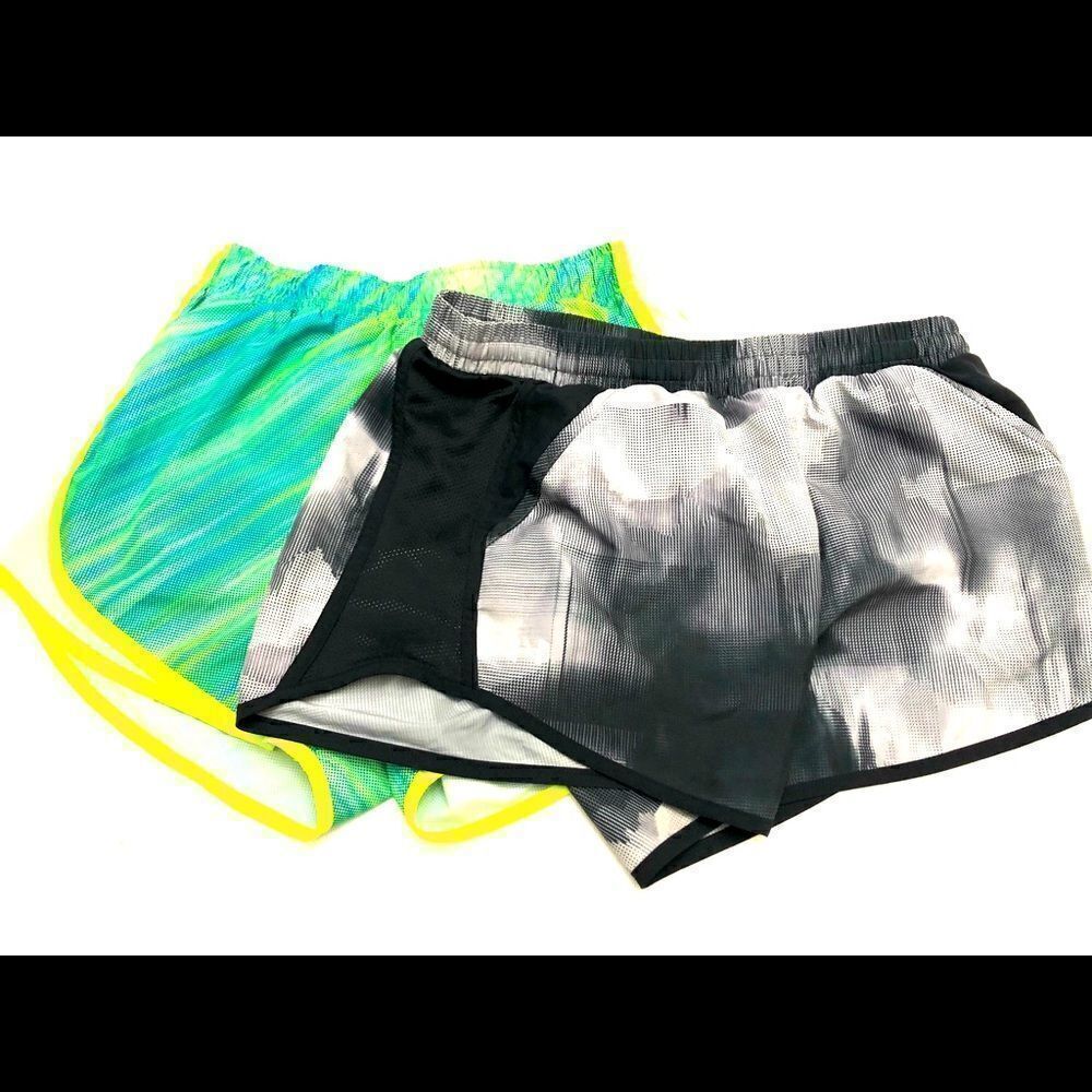 Bundle under armour heat gear and Nike dri-fit womens shorts size S